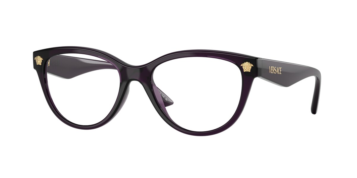กรอบแว่นสายตา VERSACE VE3365U สีม่วง (5263) ที่ร้านแว่น GIFTGREATS
