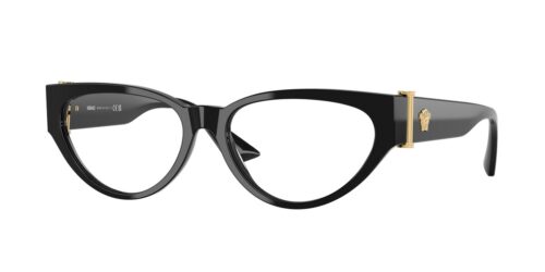 กรอบแว่นสายตา VERSACE VE3366F สีดำ (GB1) ที่ร้านแว่น GIFTGREATS