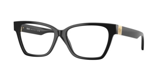 กรอบแว่นสายตา VERSACE VE3382F สีดำ (GB1) ที่ร้านแว่น GIFTGREATS