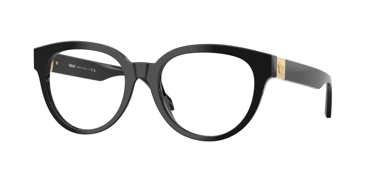 กรอบแว่นสายตา VERSACE VE3384F สีดำ (GB1) ที่ร้านแว่น GIFTGREATS