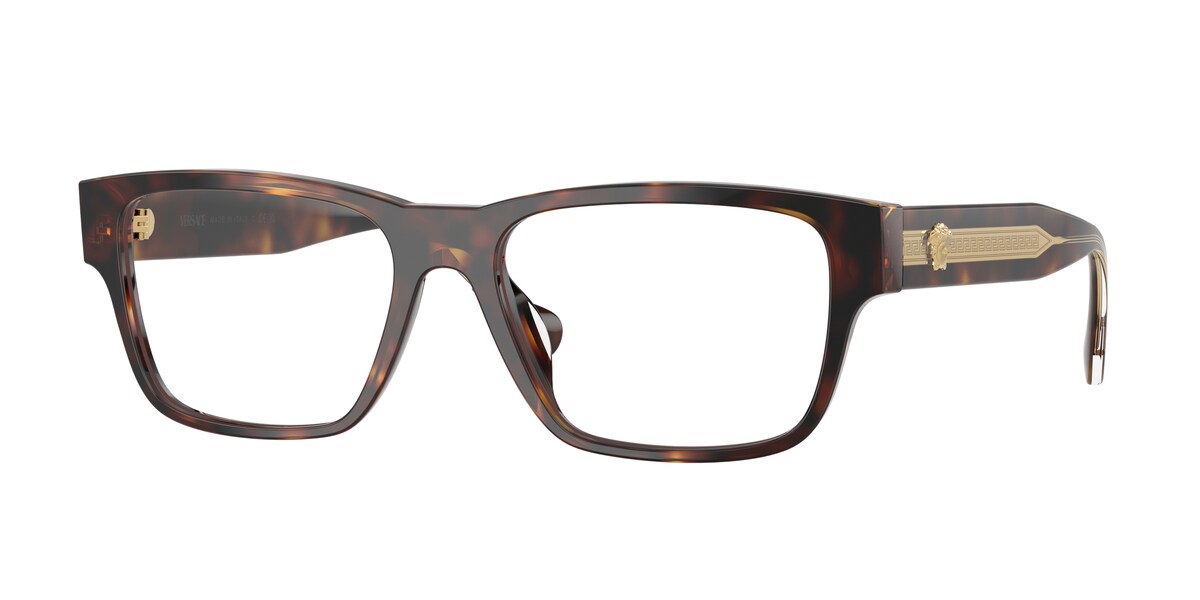 กรอบแว่นสายตา VERSACE VE3390U สีลายเต่า (5537) ที่ร้านแว่น GIFTGREATS
