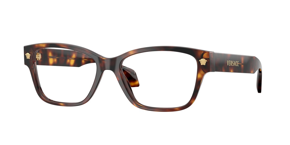 กรอบแว่นสายตา VERSACE VE3392F สีลายเต่า (5539) ที่ร้านแว่น GIFTGREATS