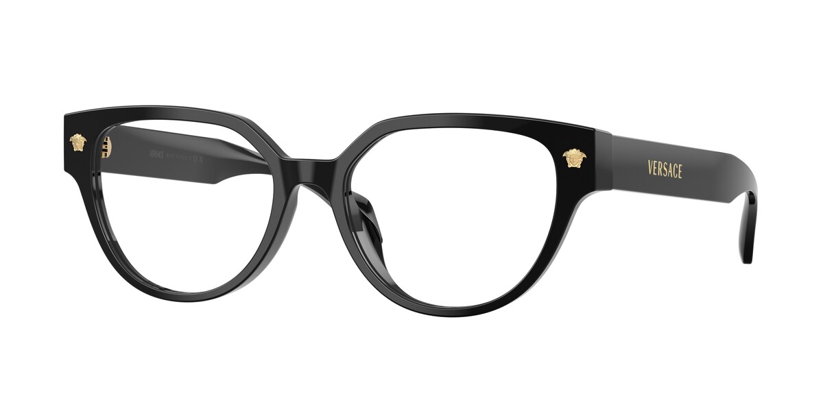 กรอบแว่นสายตา VERSACE VE3394D สีดำ (GB1) ที่ร้านแว่น GIFTGREATS