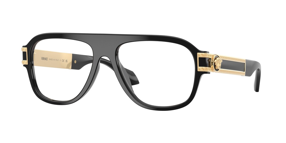 กรอบแว่นสายตา VERSACE VE3395U สีดำ (GB1) ที่ร้านแว่น GIFTGREATS