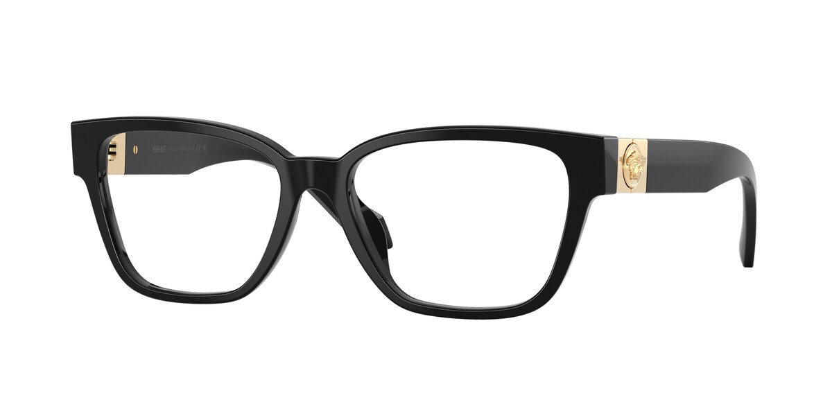 กรอบแว่นสายตา VERSACE VE3401U สีดำ (GB1) ที่ร้านแว่น GIFTGREATS