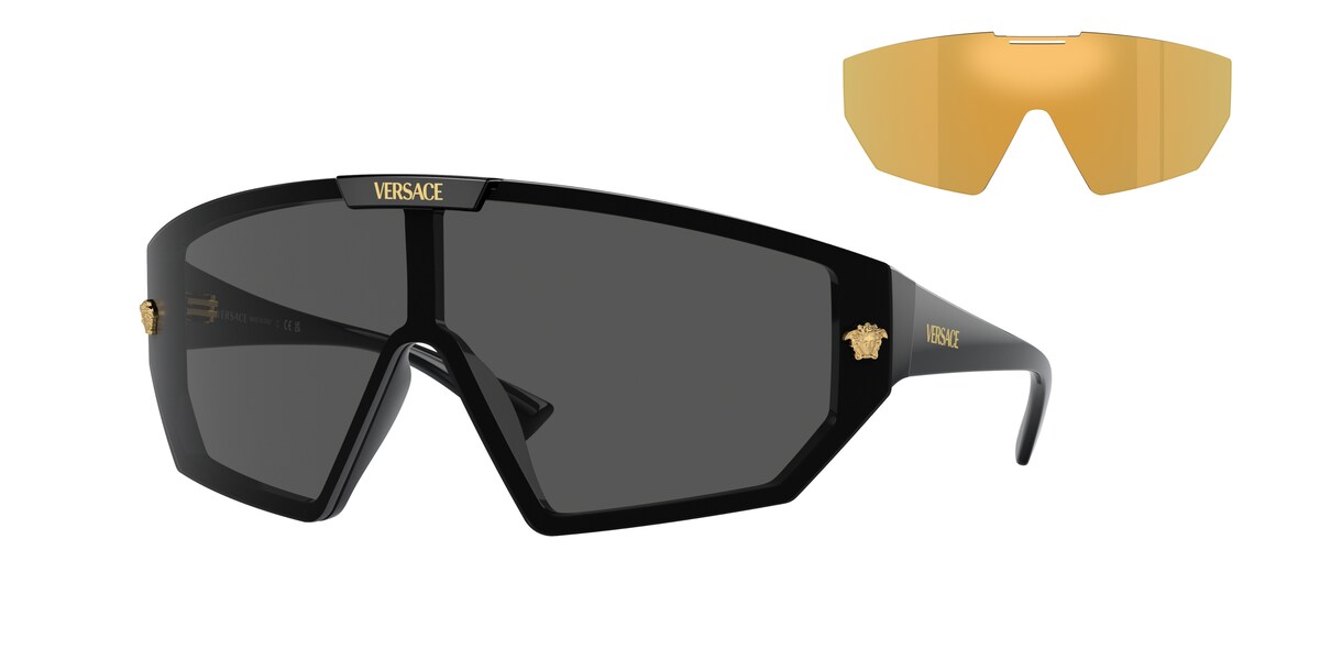 กรอบแว่นสายตา VERSACE VE4461 สีดำ (GB1/87) ที่ร้านแว่น GIFTGREATS