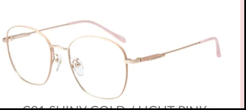JILL STUART JL33069 สี Shiny Gold / Light Pink (C01)
