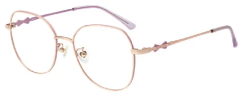 JILL STUART JL33129X สี Shiny Rose Gold / Matt Purple (C02)