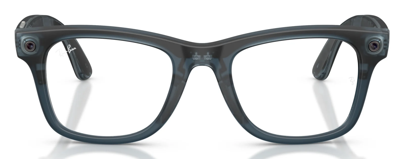 RAY-BAN META WAYFARER RW4011V สีสีโอเชียนบลูโปร่งใส (8555) มุมหน้าตรง