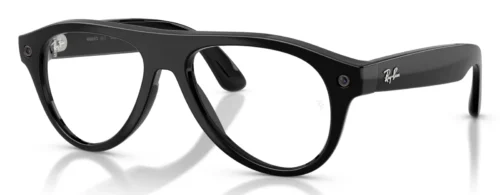 RAY-BAN META AVIATOR RW4016 สีดำ (601/1M) มุมเฉียง