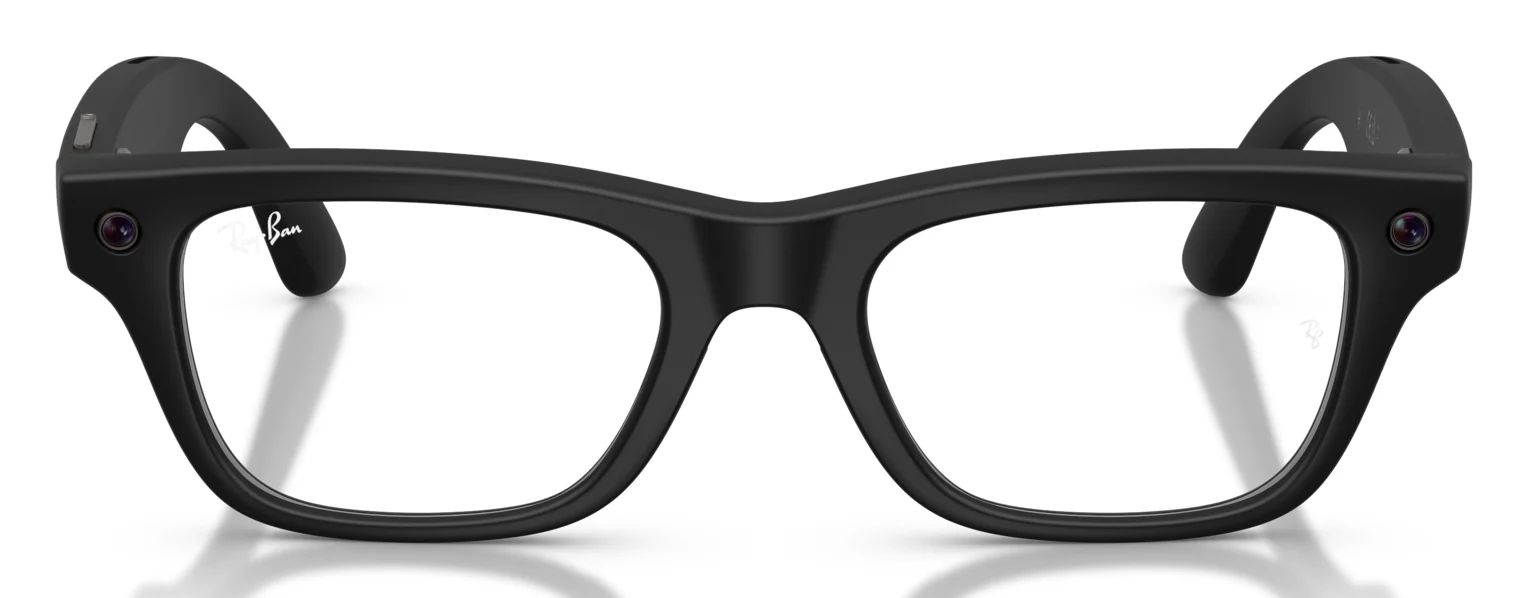 RAY-BAN META BLAYZER OPTICS RW7001 สีดำ (2077) มุมหน้าตรง