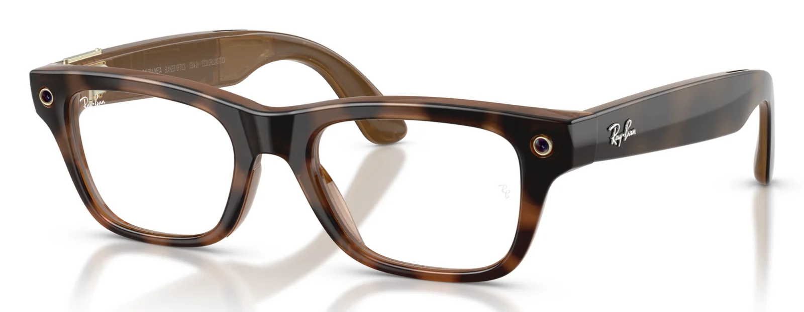 RAY-BAN META BLAYZER OPTICS RW7001 สีฮาวานา (8528) มุมเฉียง