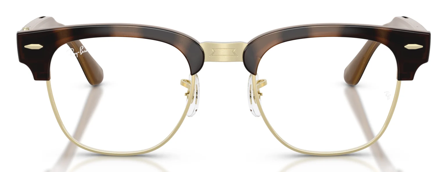 RAY-BAN META CLUBMASTER RW7004 สีฮาวานา (6928SB) มุมหน้าตรง