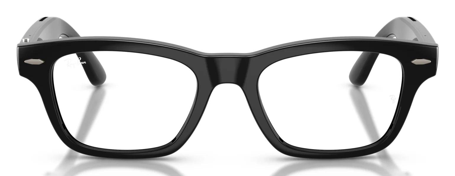 RAY-BAN META BURBANK RW7005V สีดำ (2000) มุมหน้าตรง