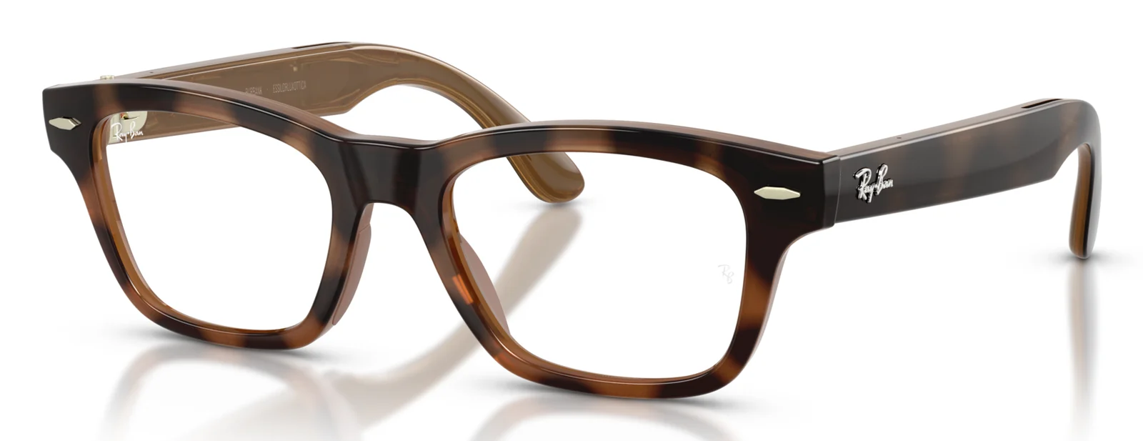RAY-BAN META BURBANK RW7005V สีฮาวานา (8525) มุมเฉียง